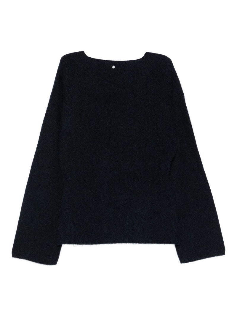 BOSS crew neck cardigan outlook