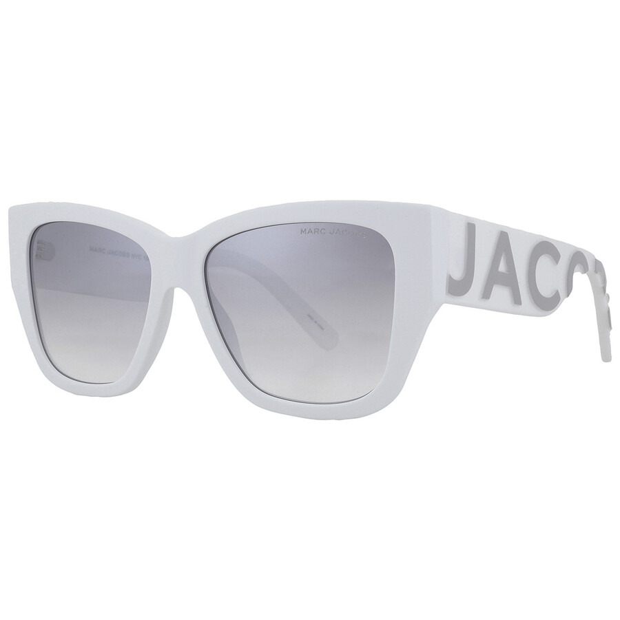 Marc Jacobs Grey Mirror Silver Butterfly Ladies Sunglasses MARC 695/S 0HYM/IC 55 - 2