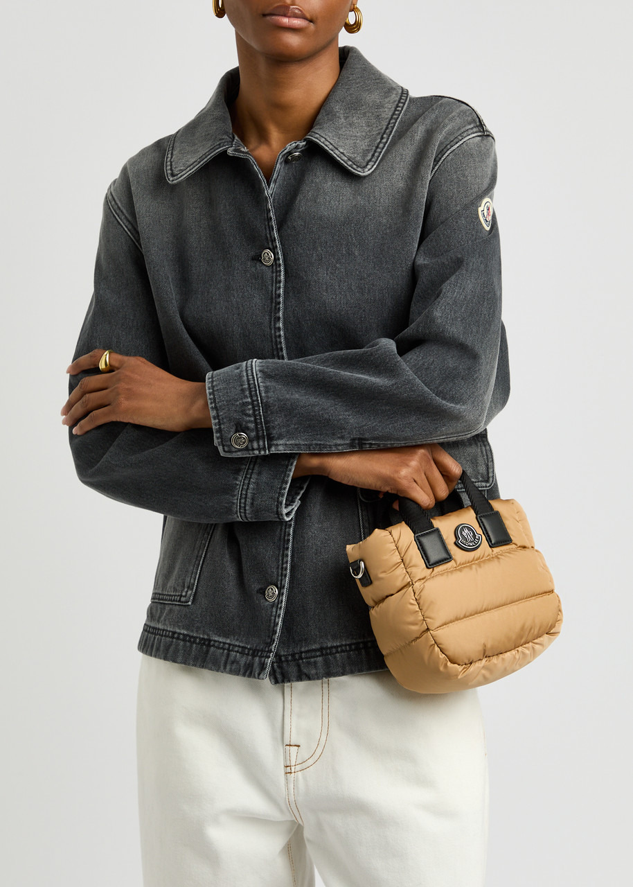 Moncler Caradac Micro Quilted Shell top Handle bag - 6