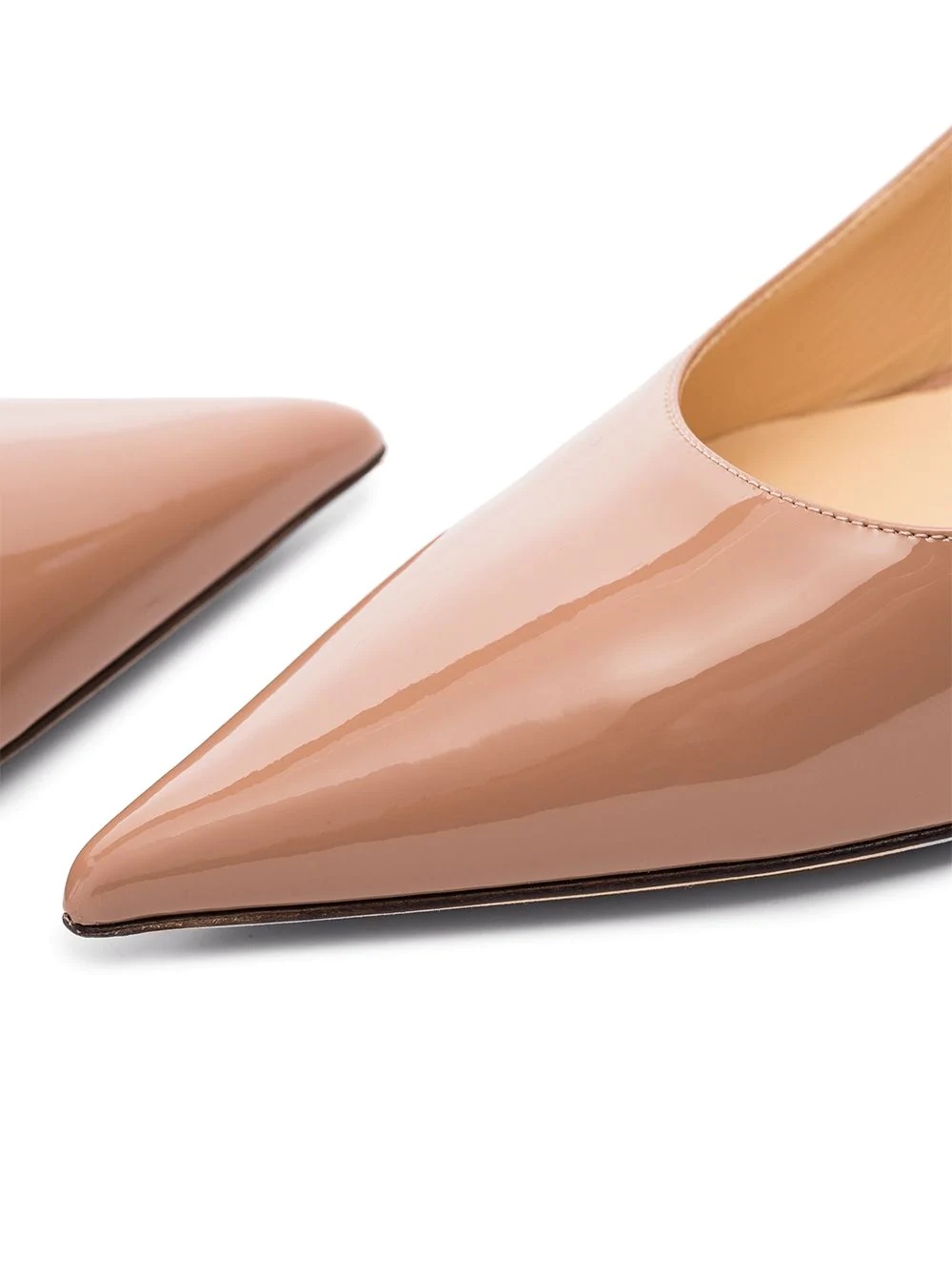 85mm Love patent leather pumps - 4