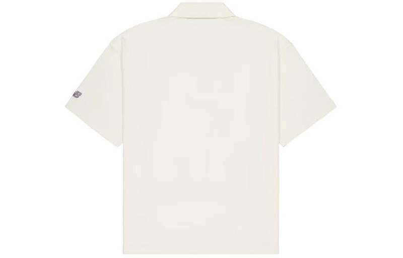 New Balance New Balance Athletics Polo Shirt 'Ivory' NFE21021-IV outlook