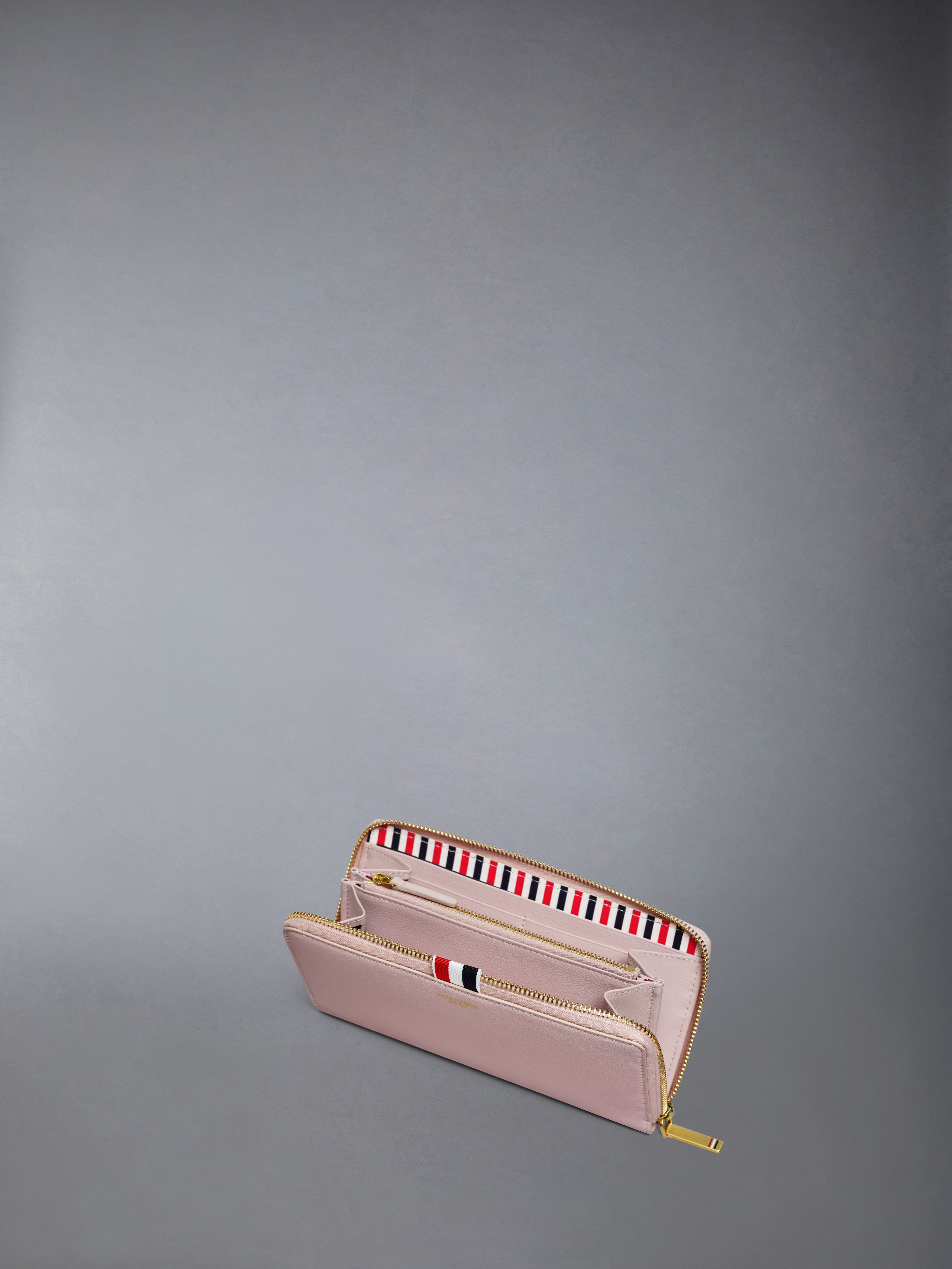 SMOOTH CALF LONG ZIP WALLET - 3