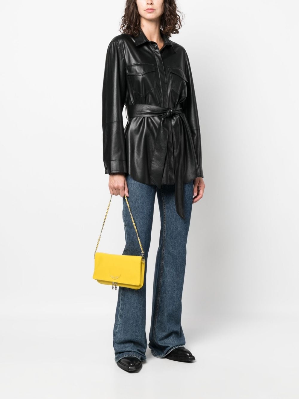 Rock leather crossbody bag - 2