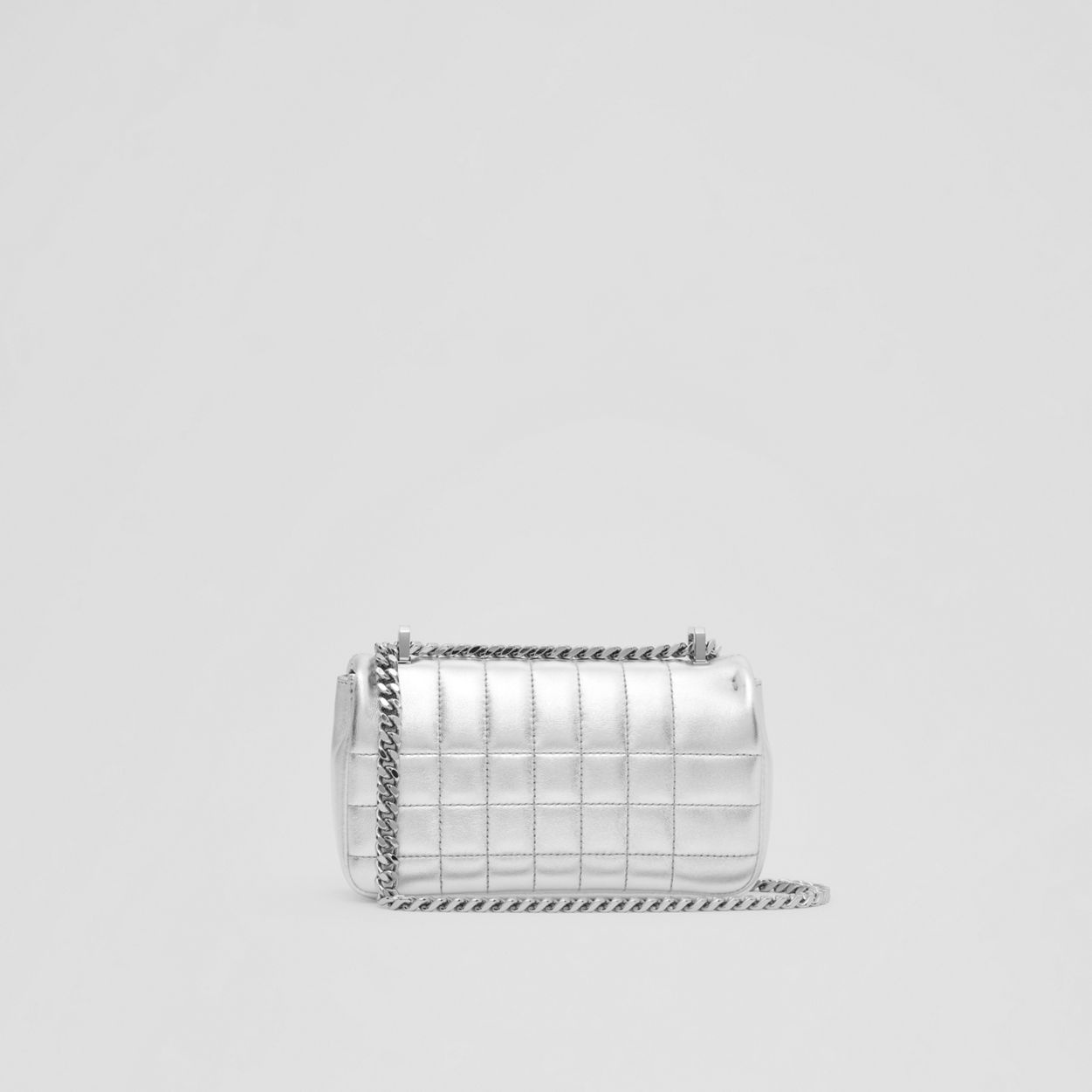 Quilted Metallic Leather Mini Lola Bag - 8