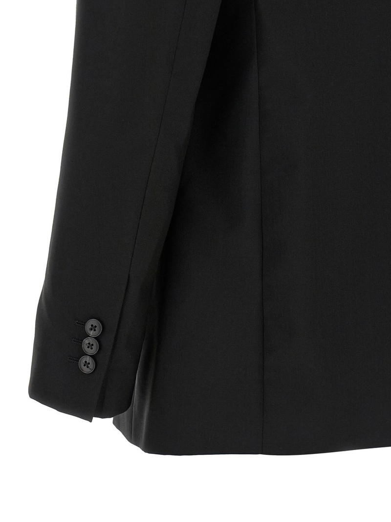 double-breasted peaked-lapel blazer 3