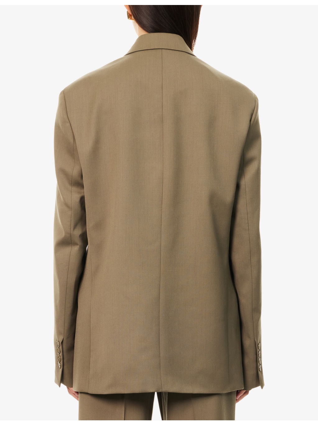 Newark Double-Breasted Wool-Blend Blazer - 4