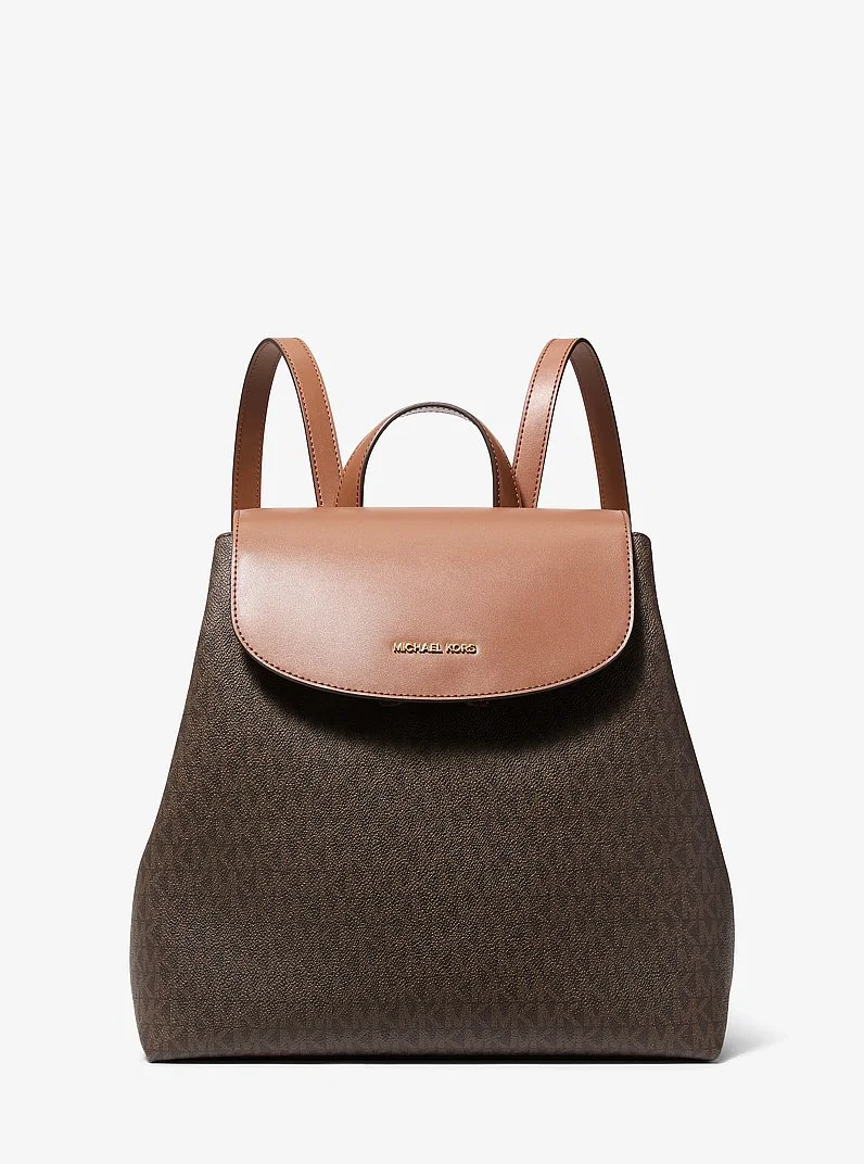 Maya Medium Signature Logo Backpack - 1
