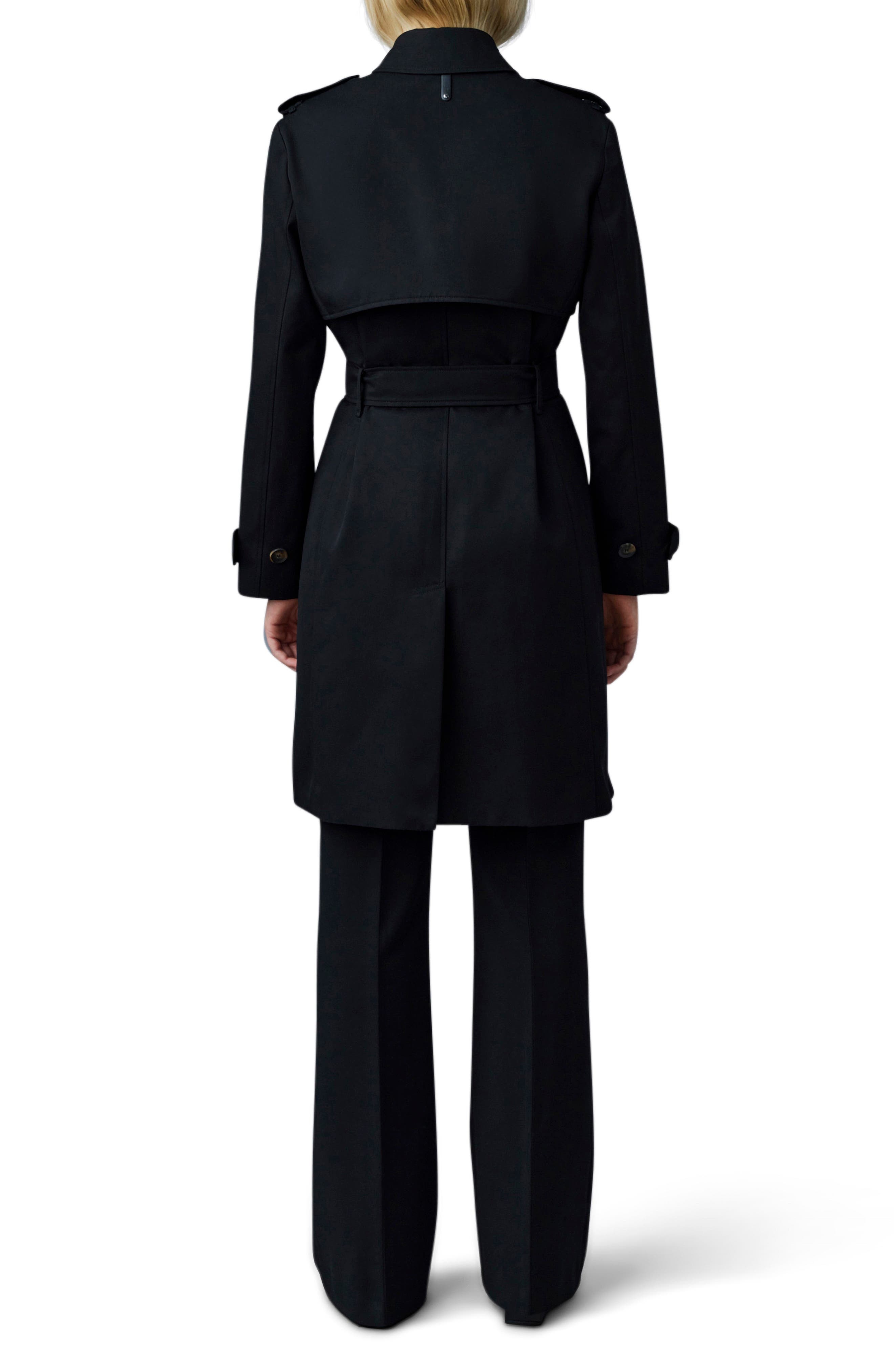 Mackage Winn 2-in-1 Insulated Trench Coat in Black at Nordstrom - 2