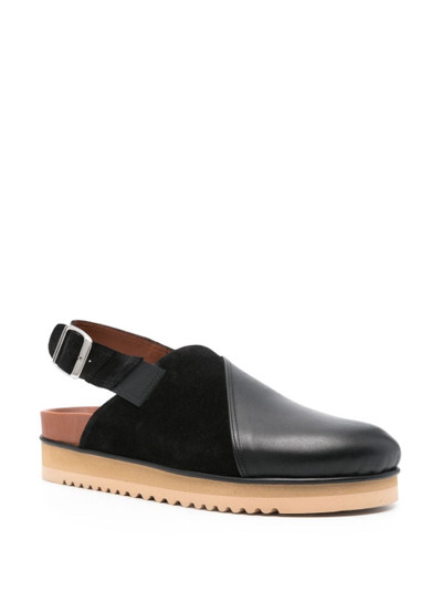 Ahluwalia Titus leather sandals outlook