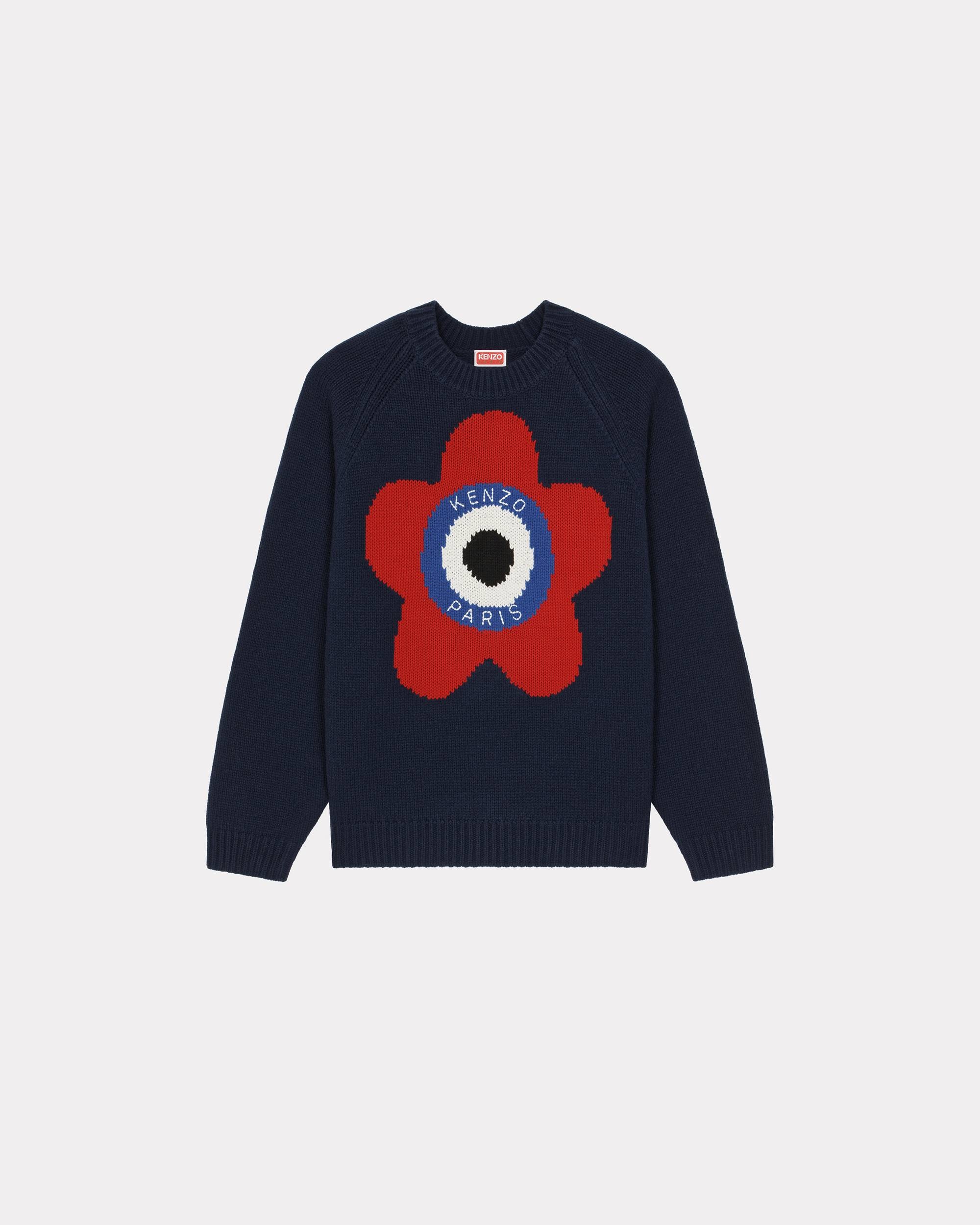 KENZO Target jumper in RWS wool