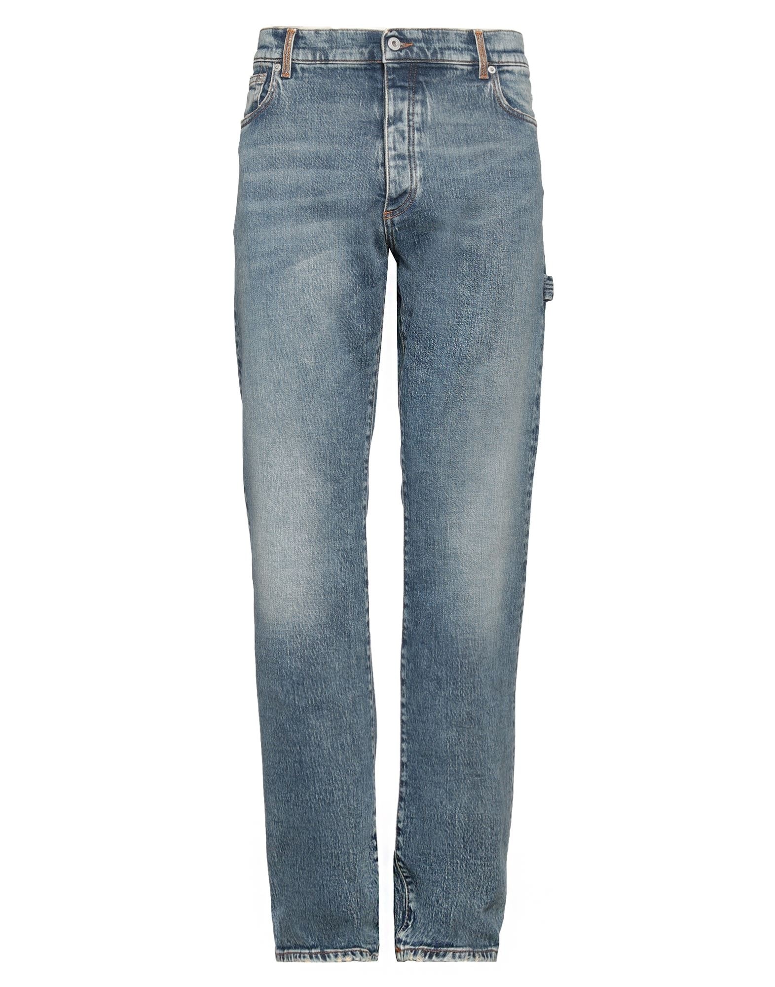 Blue Men's Denim Pants - 1