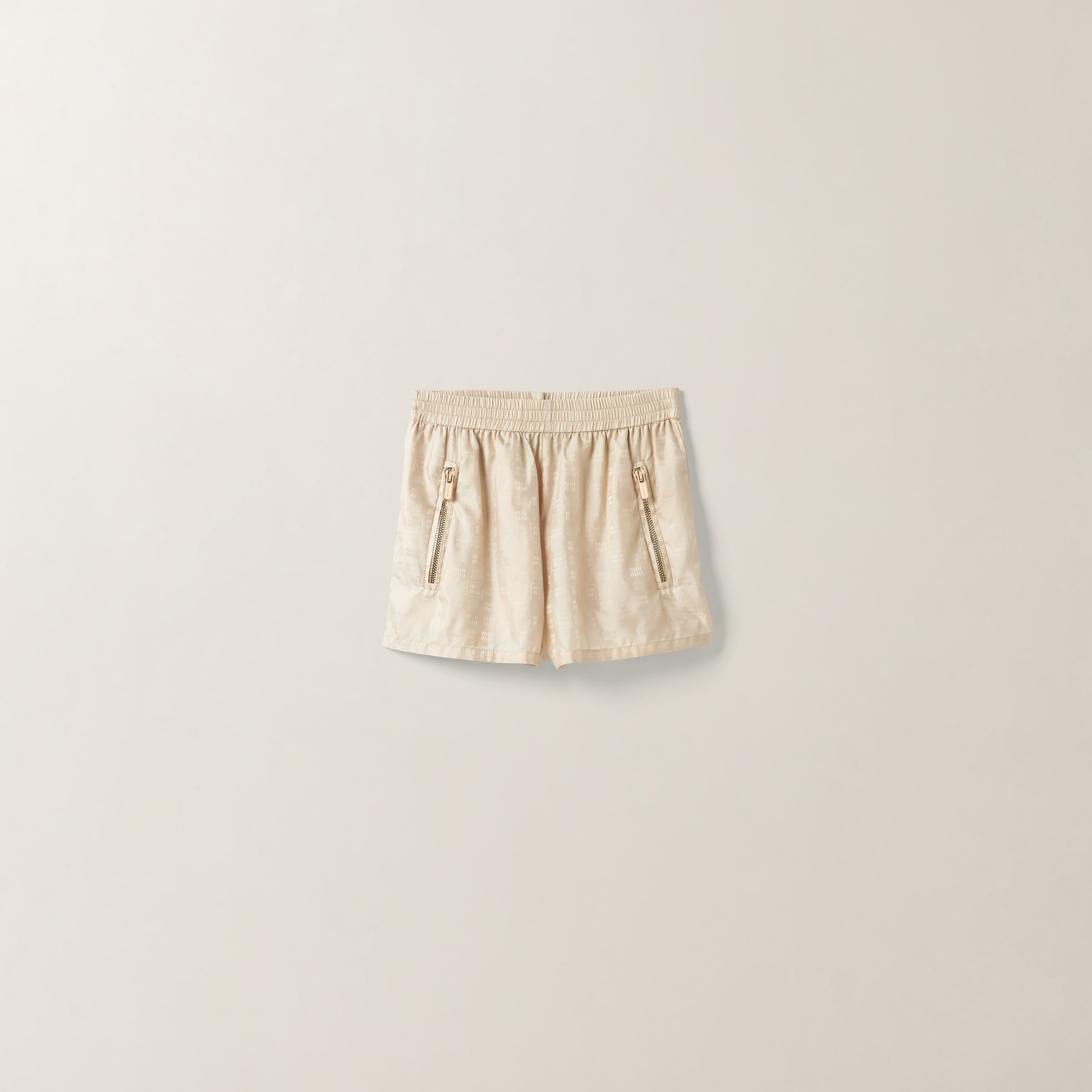 Nylon shorts with logo - 1
