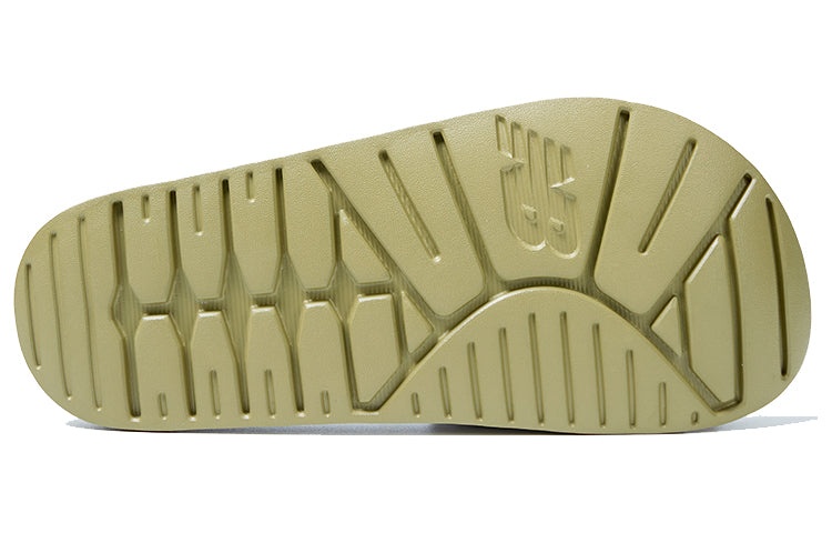 (WMNS) New Balance x Noritake Green B Wide Slippers SWF200NO - 5