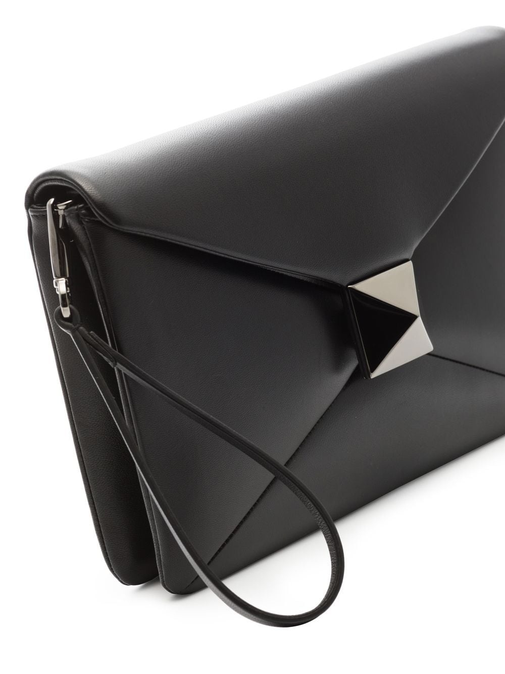 Roman stud leather clutch bag - 4