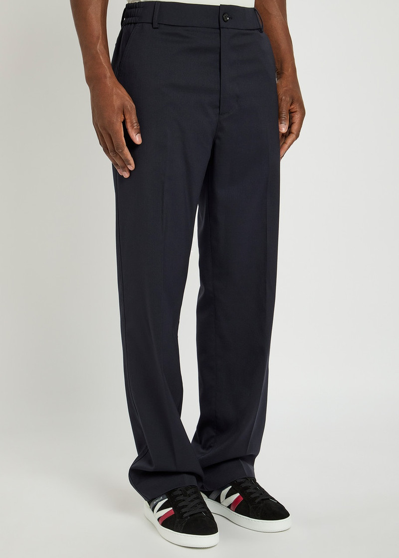 Moncler Moncler Tapered-leg Seersucker Trousers outlook