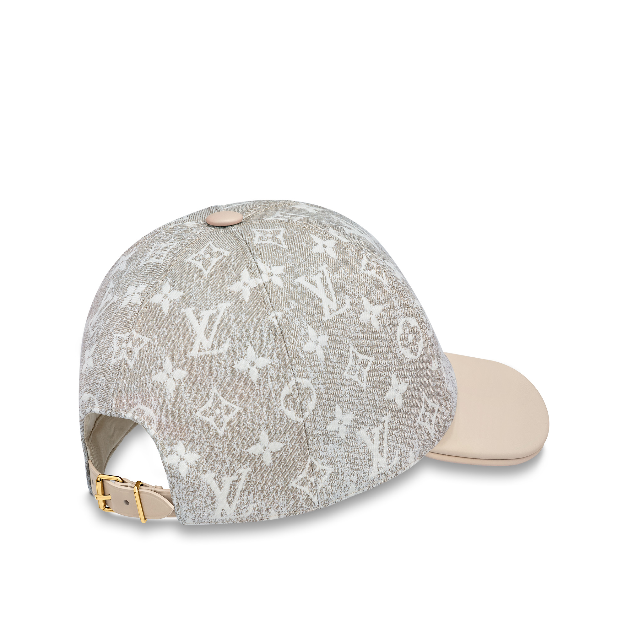 Monogram Jacquard Denim Cap - 4