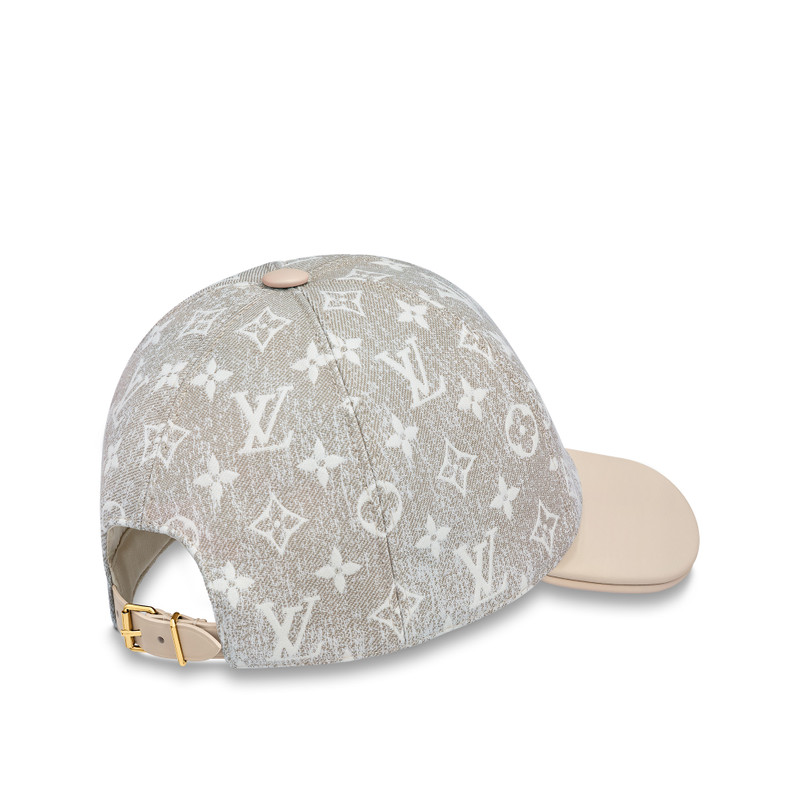 Monogram Jacquard Denim Cap 4