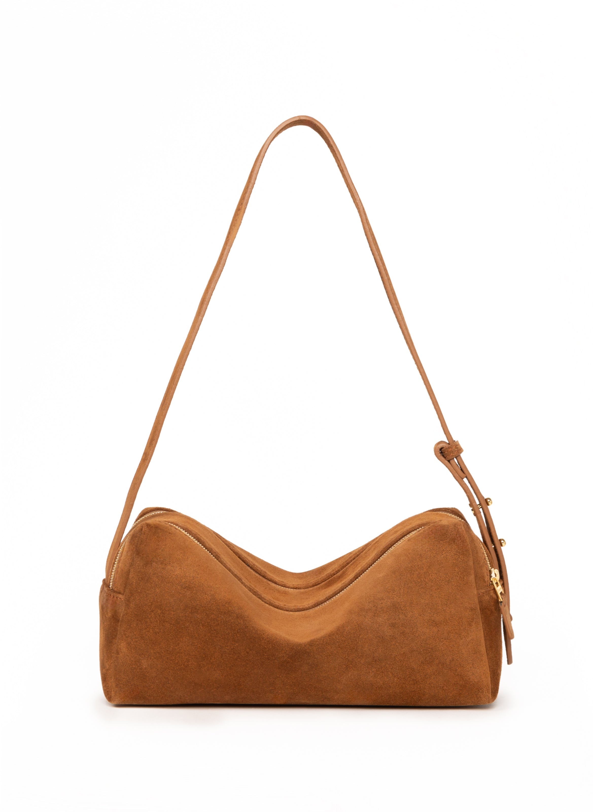 Trousse Suede Cognac - 1