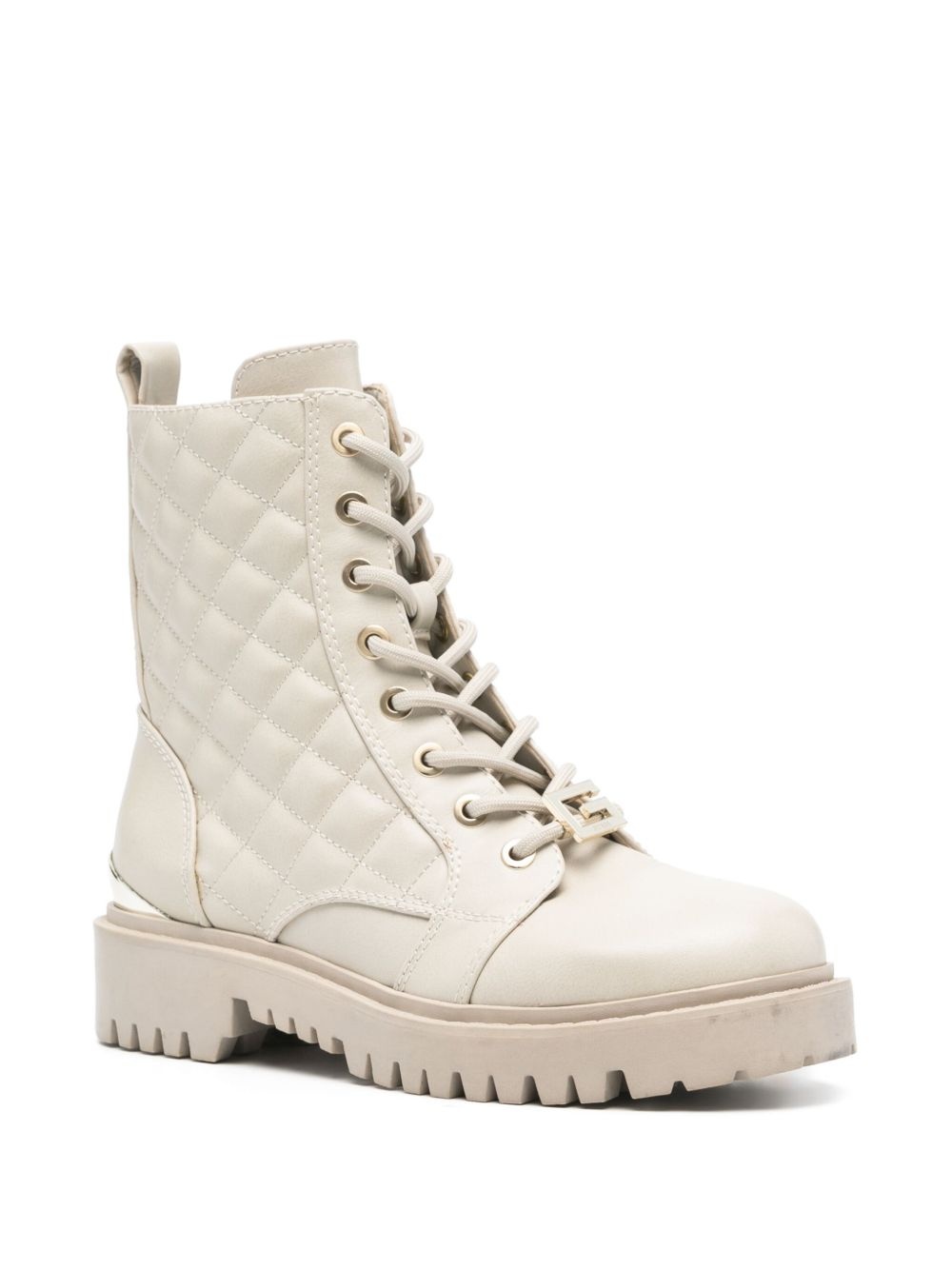 diamond-quilted ankle boots - 2