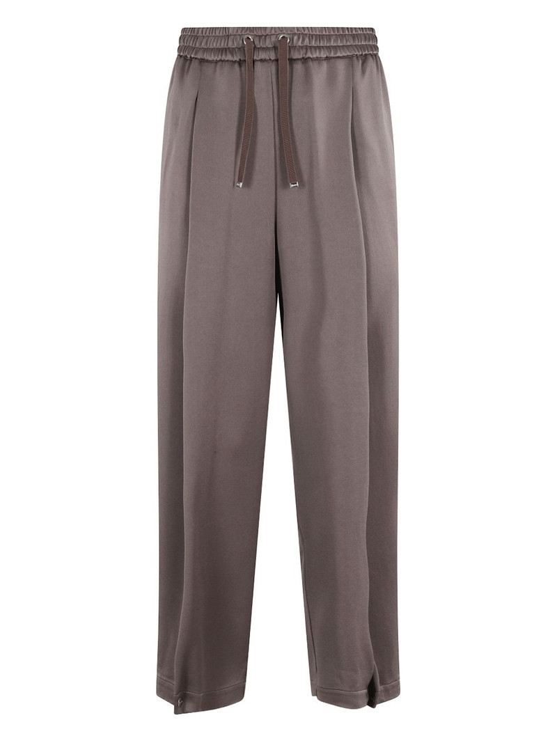 pleated drawstring pants 1