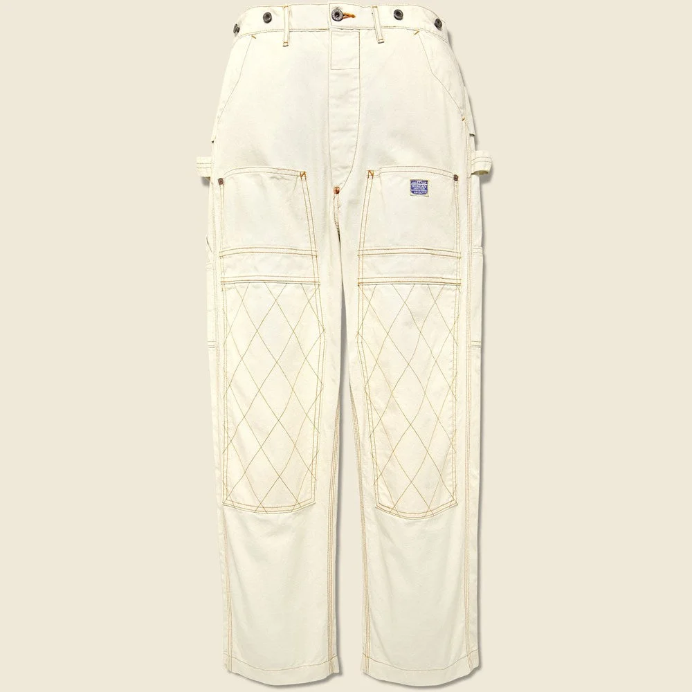Canvas Lumber Pants - Ecru - 1