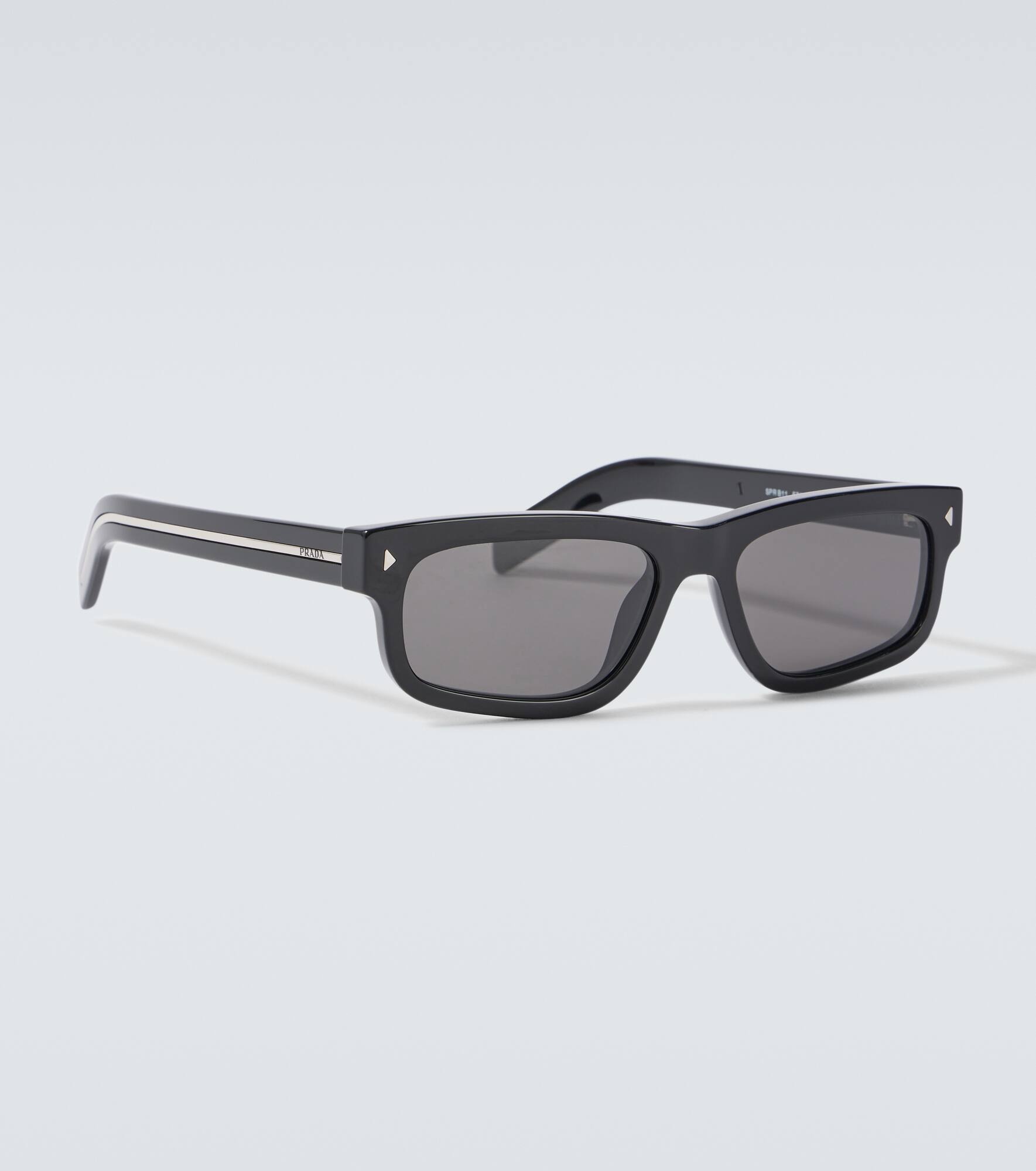 Logo rectangular sunglasses - 4