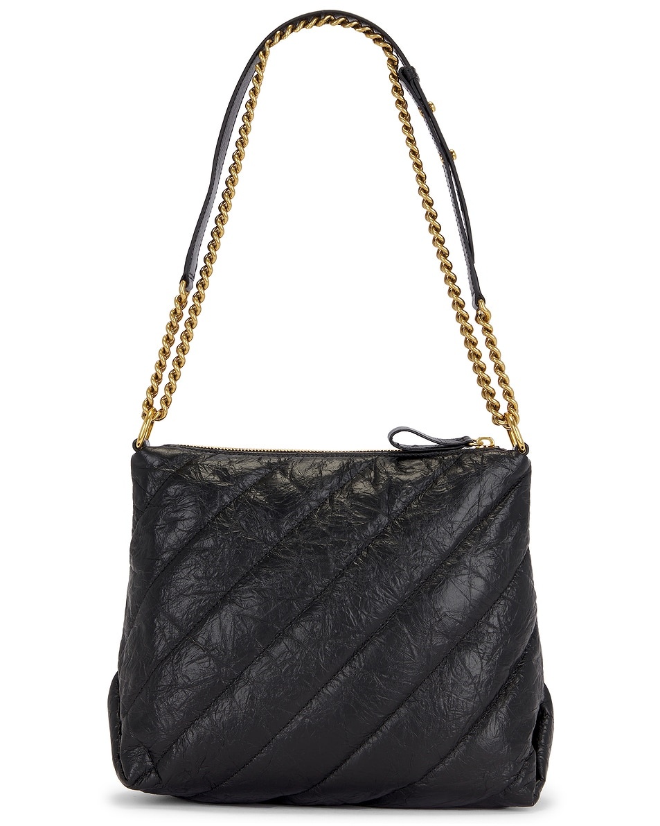 BALENCIAGA Crush Zipped Small Hobo Bag | forward | REVERSIBLE