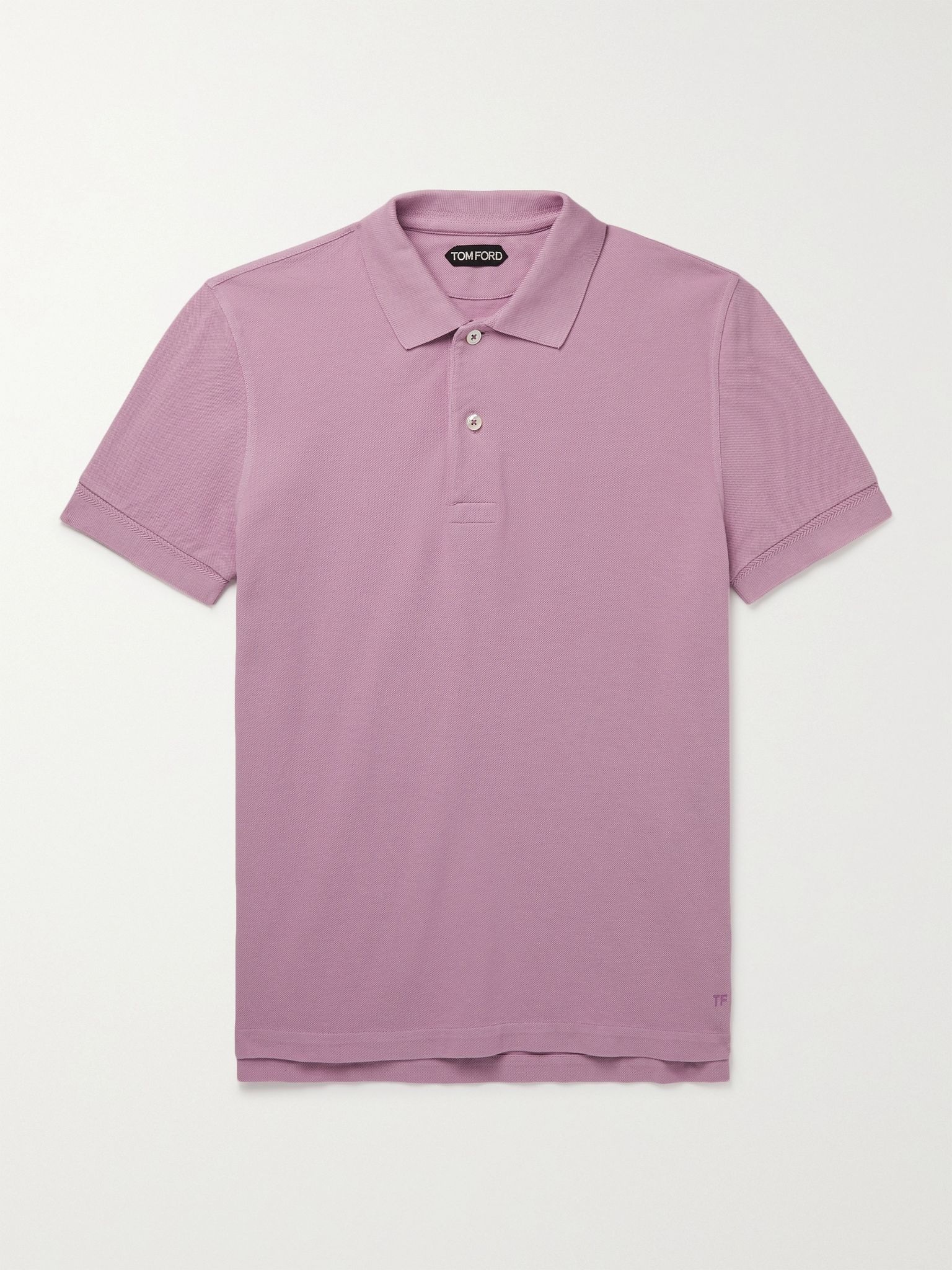 Cotton-Piqué Polo Shirt - 1