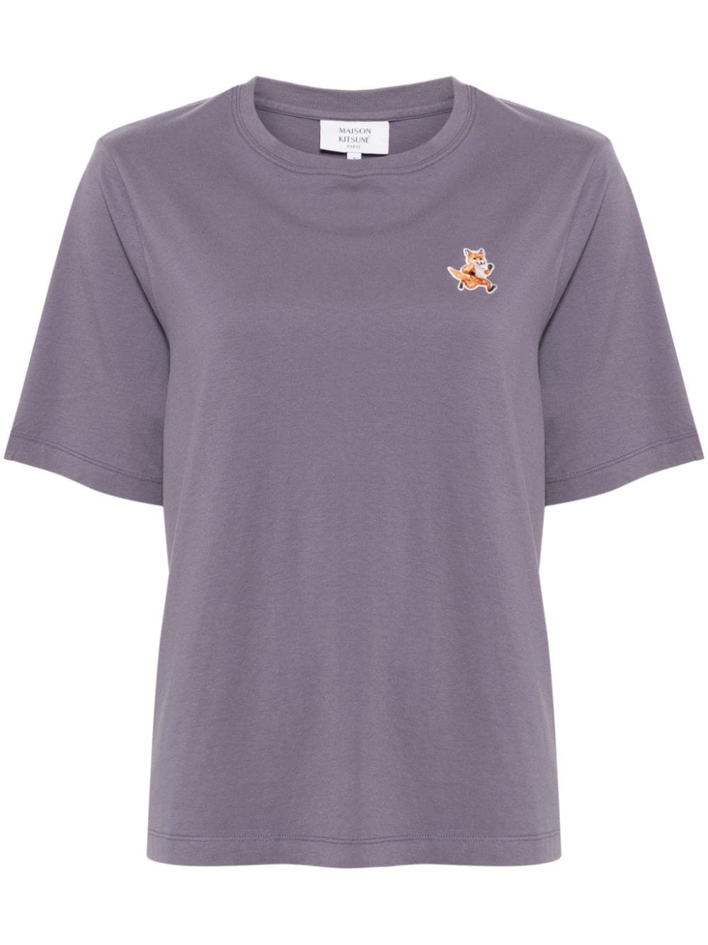 speedy fox patch T-shirt - 1