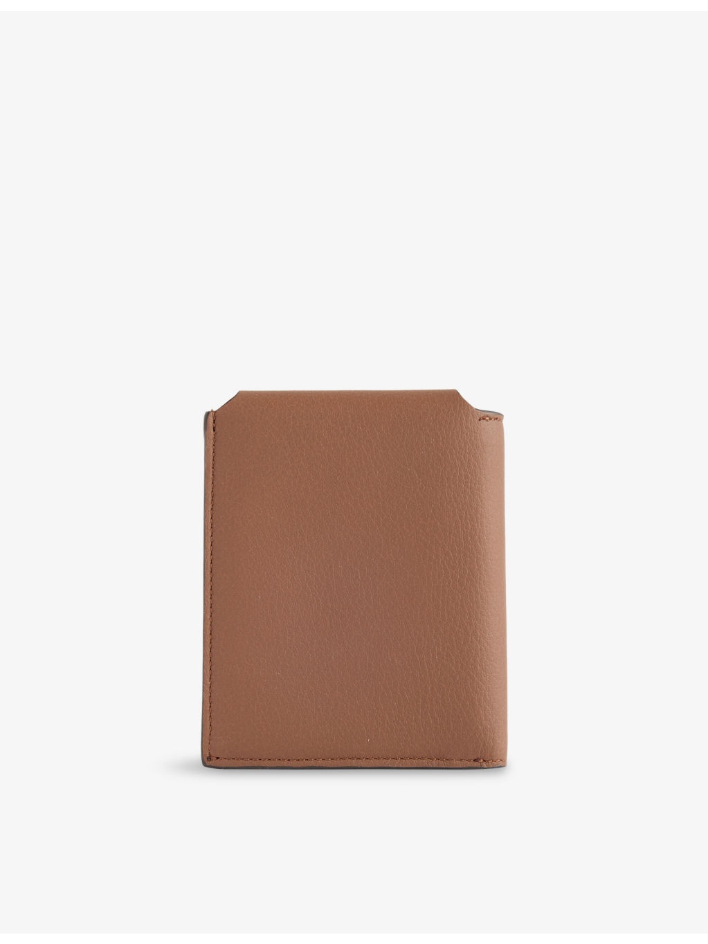 Bifold Striped Leather Coin Purse - 3