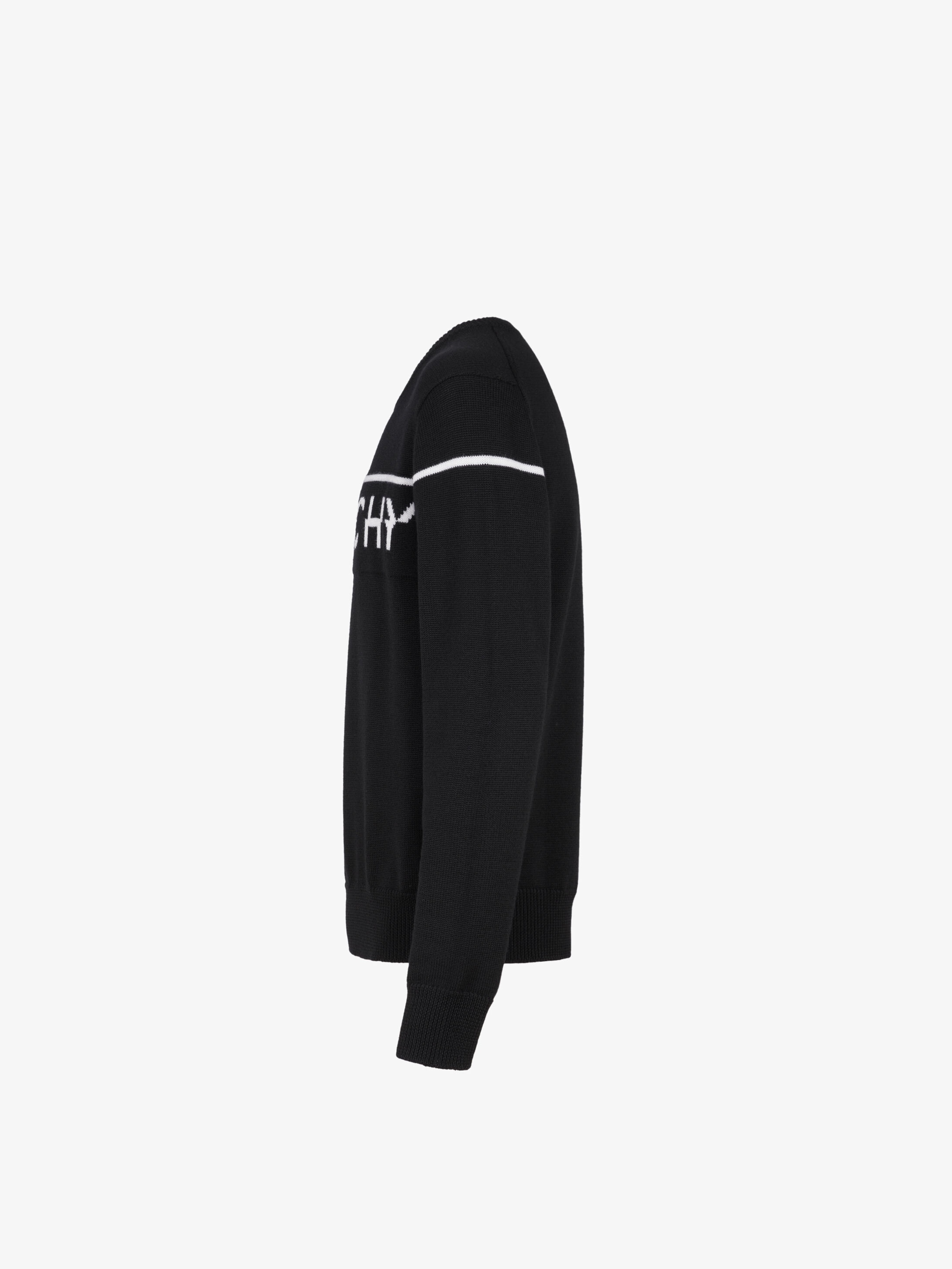 GIVENCHY SPLIT sweater in jersey - 3