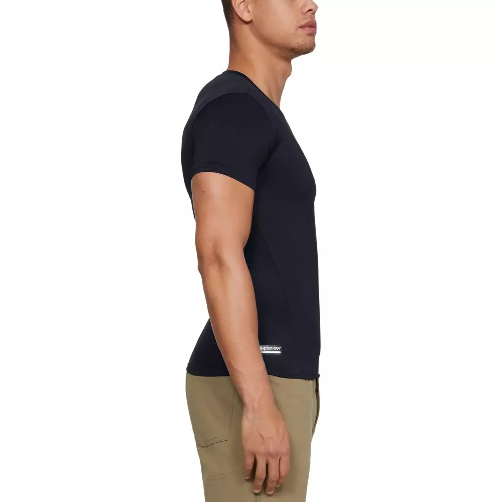 Men's Tactical HeatGear Compression V-Neck T-Shirt - 3