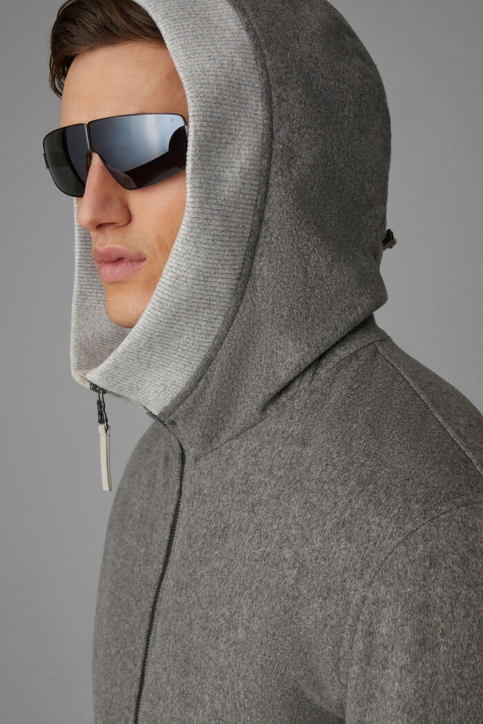 Will Cashmere jacket in Gray melange - 5