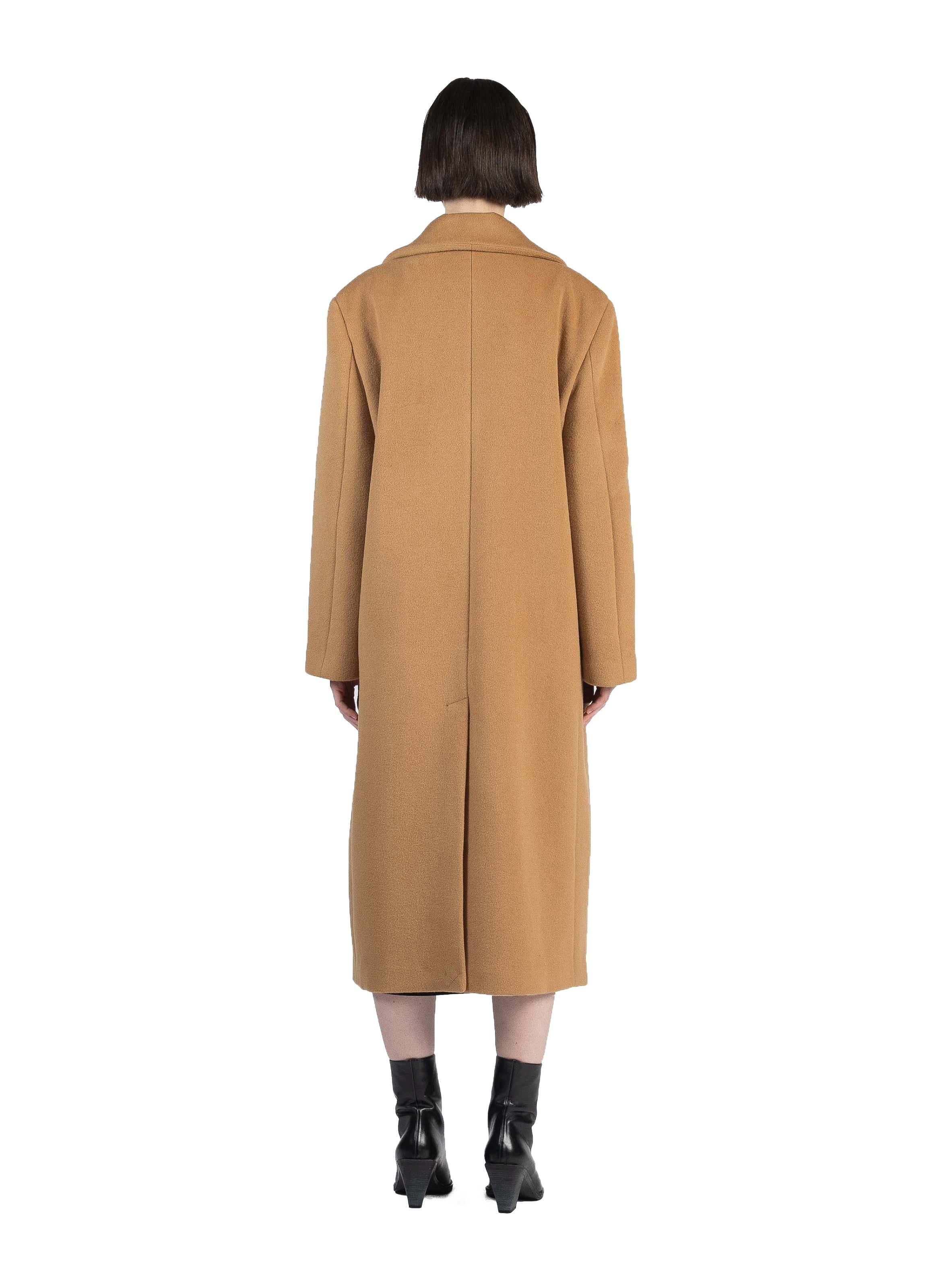 Boyfriend Coat Camel - 4