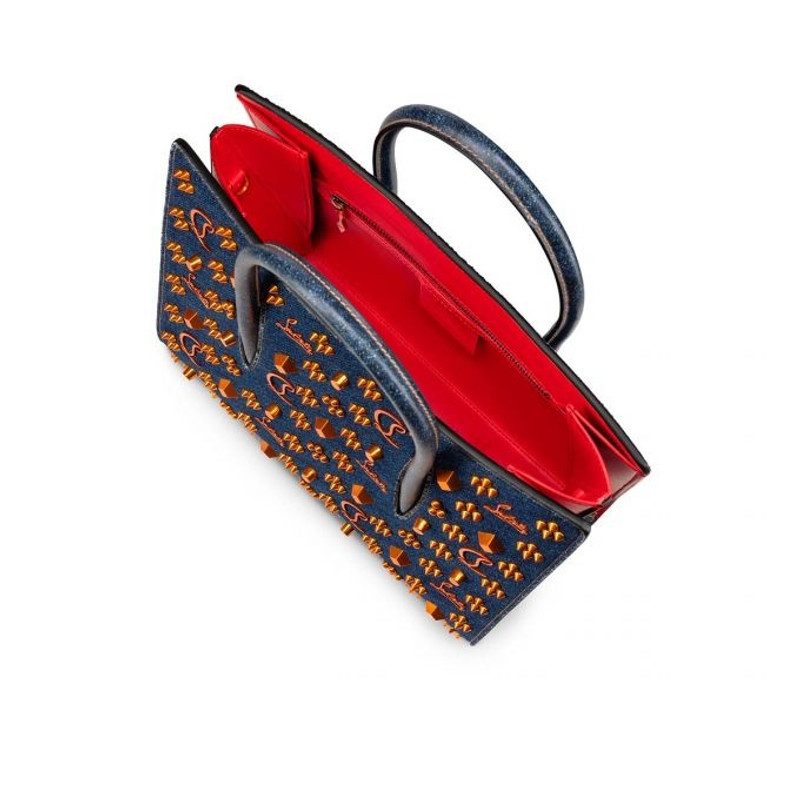 Christian Louboutin Paloma S DENIM/DENIM/SABAGOLD outlook