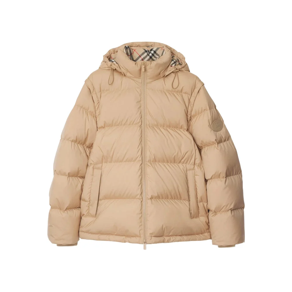 Burberry Neutrals Jackets - Padded & Down Jackets Men - 1