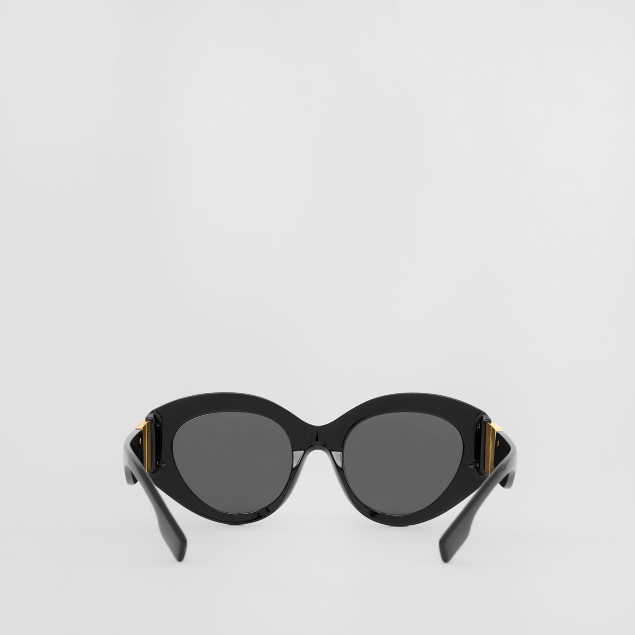 Hardware Detail Cat-eye Frame Sunglasses - 5