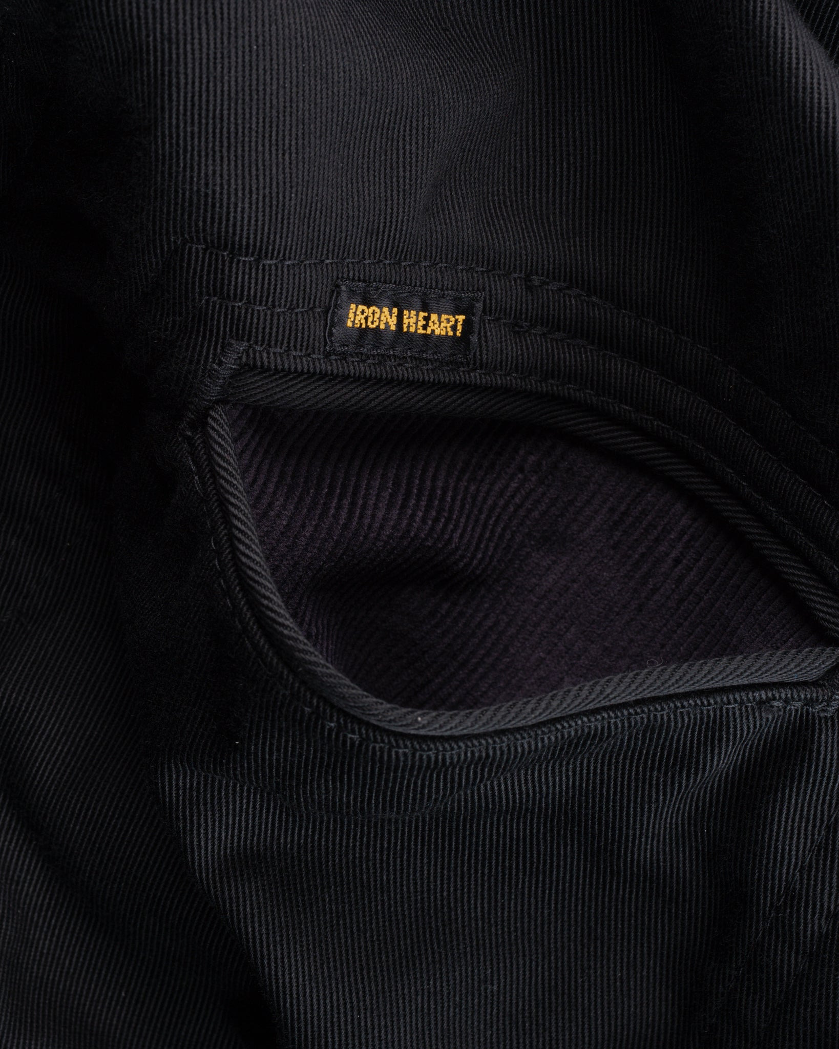 IHJ-144-BLK 12oz Kurashikizome® Twill Work Jacket - Black - 9