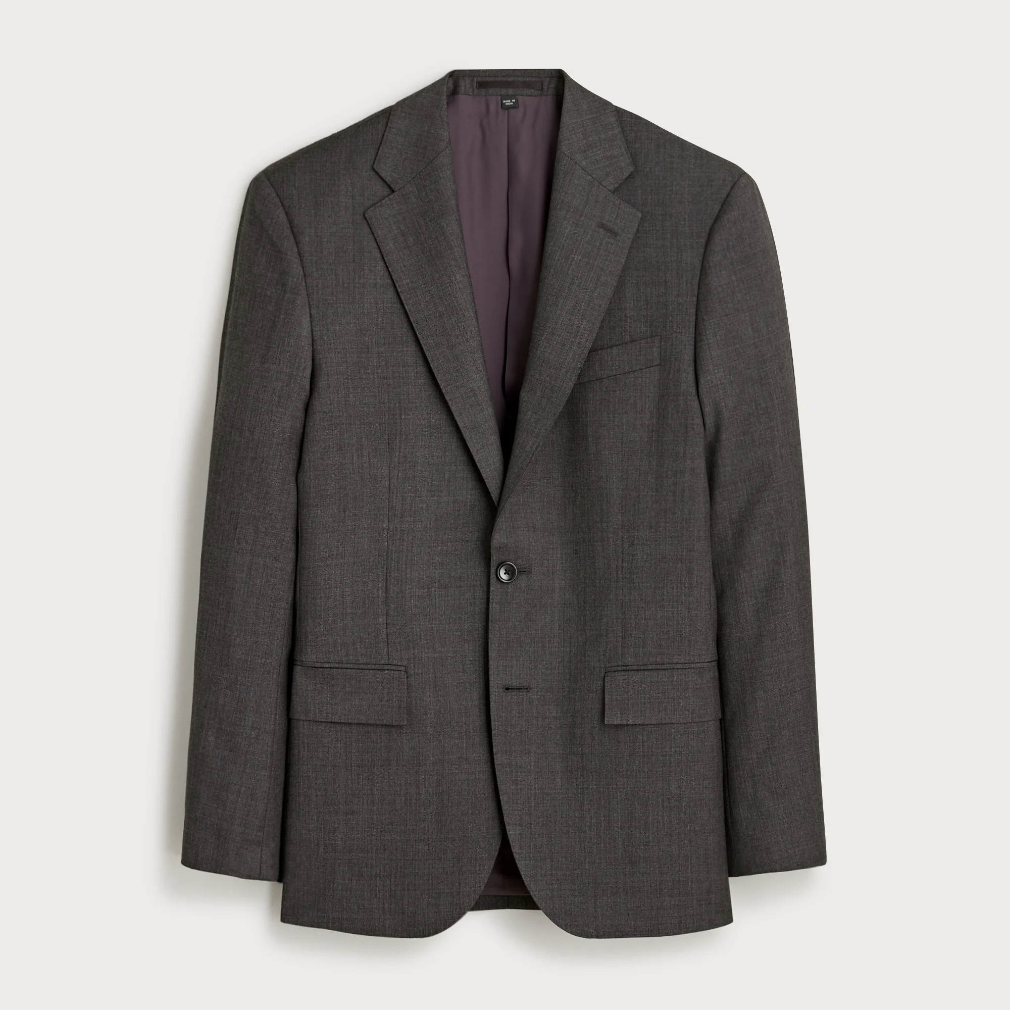 Crosby Classic-fit suit jacket in Italian worsted wool - 1