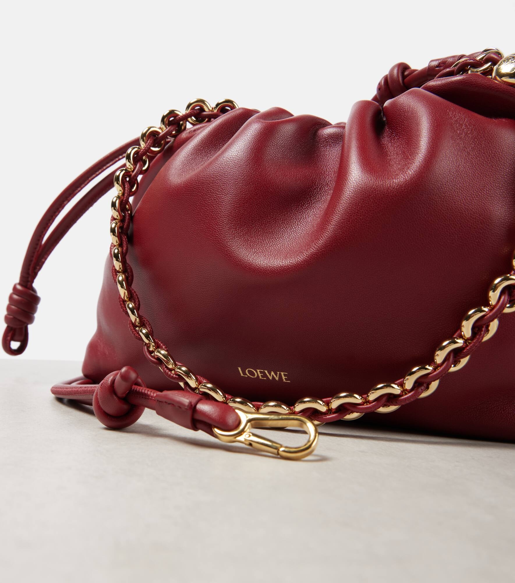 Flamenco Medium leather clutch - 6