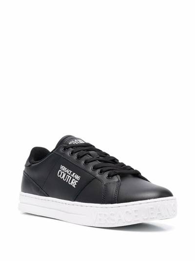 VERSACE JEANS COUTURE lace-up low-top sneakers outlook