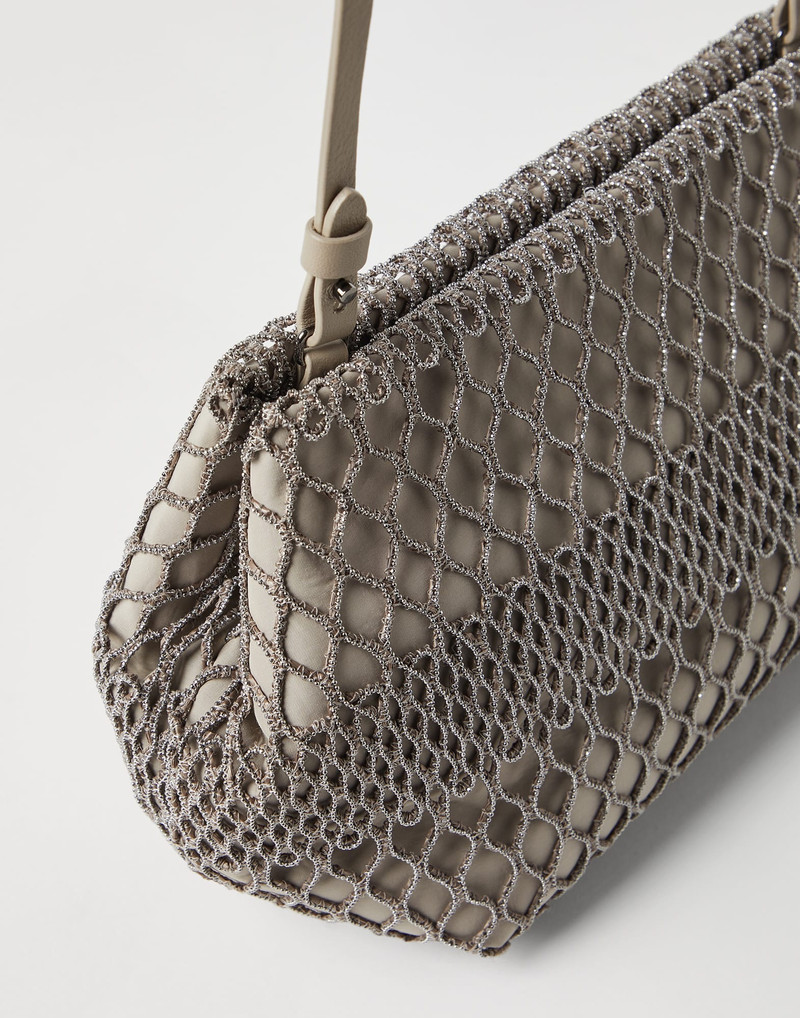 Precious net embroidery bag 3