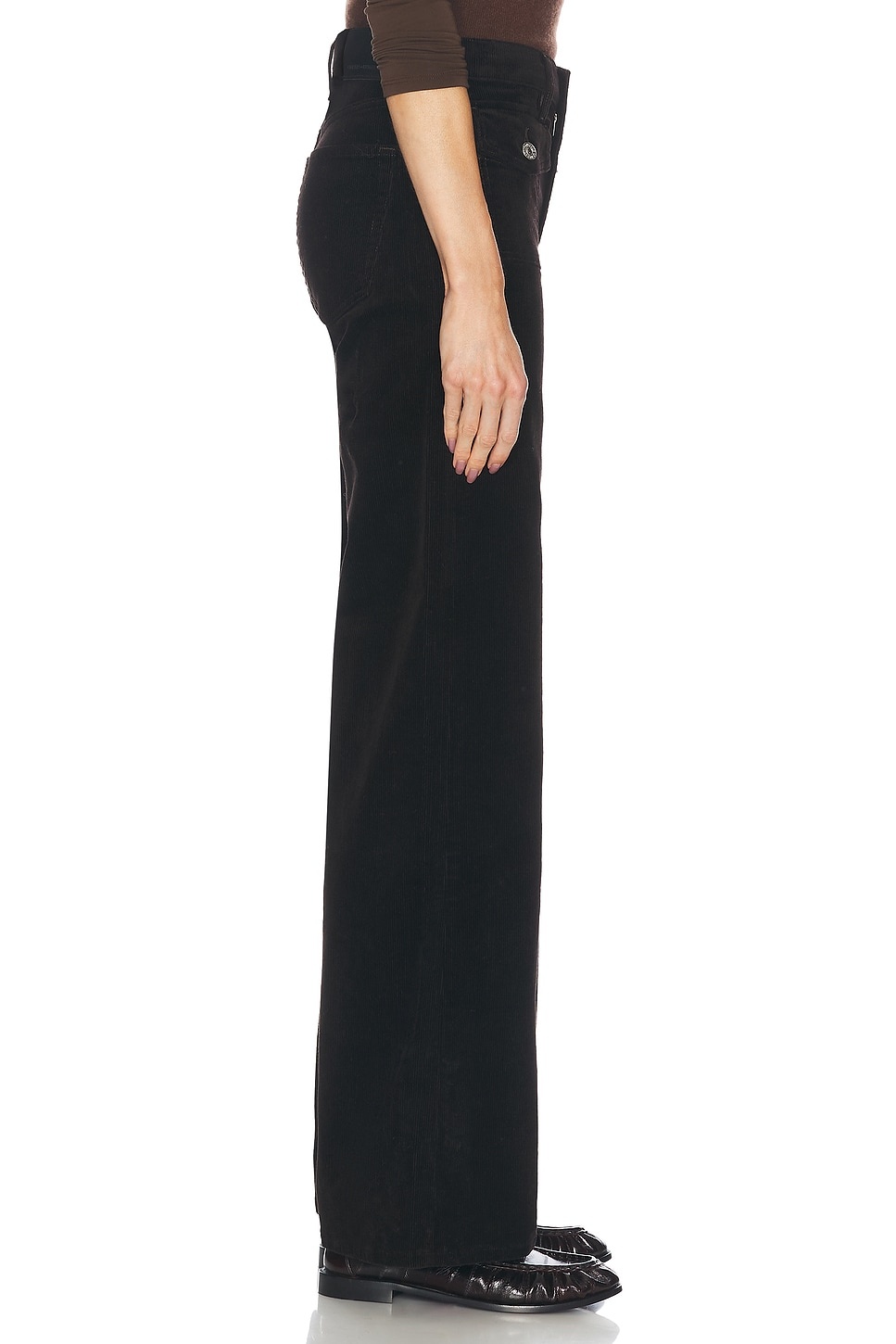 Raven Patch Pocket Wide Leg Pant - 3