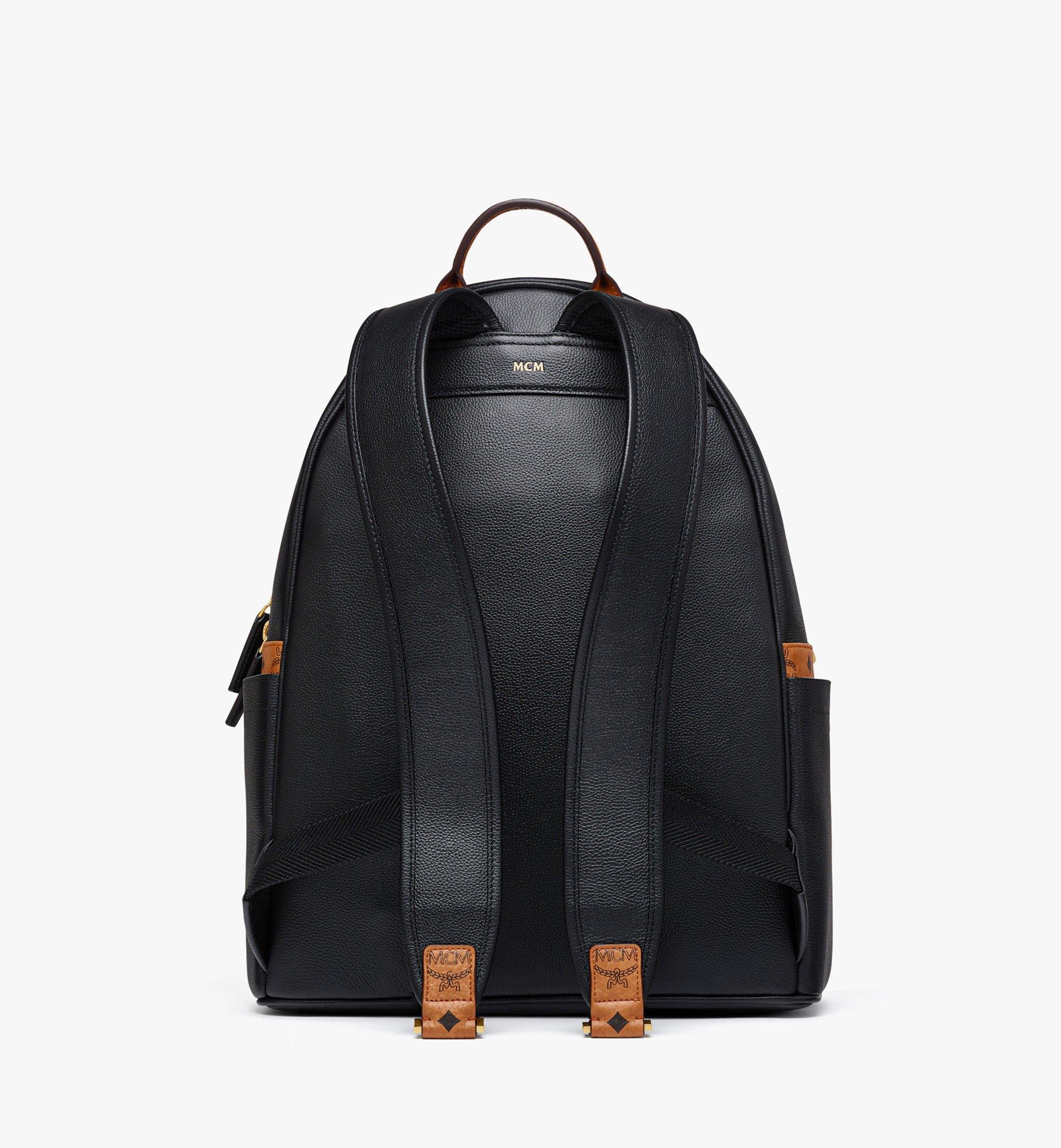 Stark Backpack in Embossed Logo Leather - 5