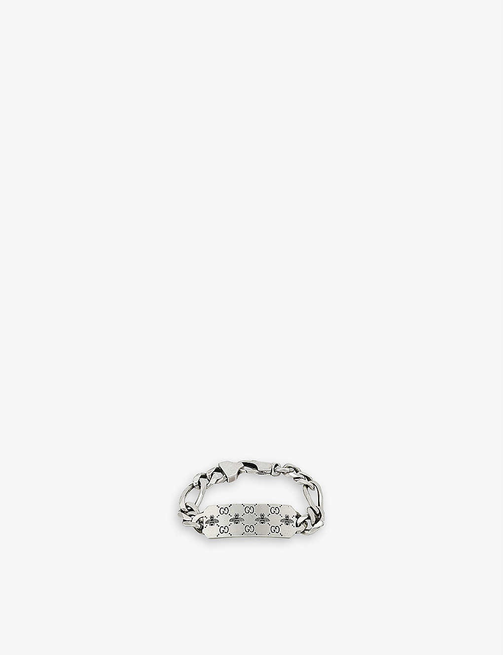 Gucci Signature sterling-silver bracelet - 1