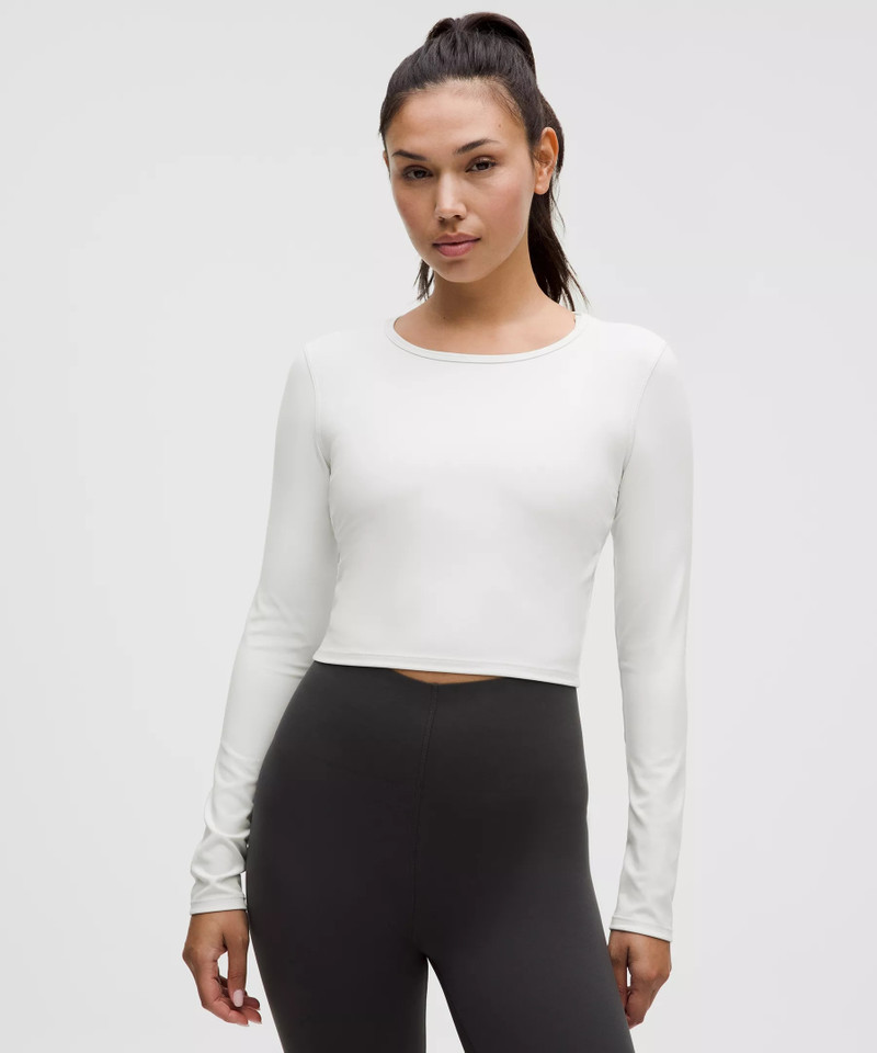 Wunder Train Cropped Long-Sleeve Shirt 1