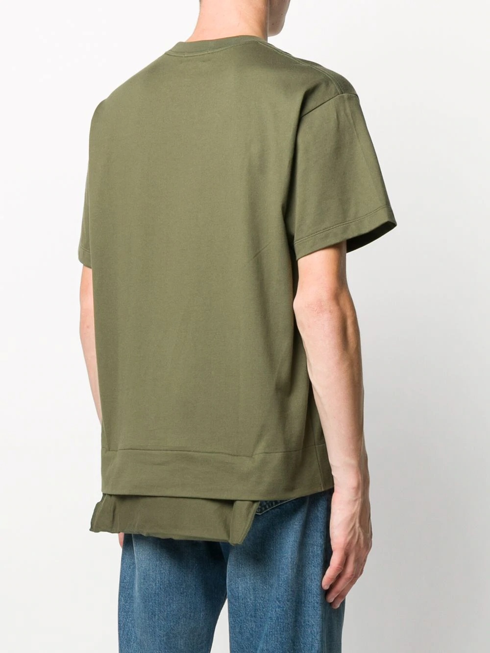 patch pocket cotton T-shirt - 5