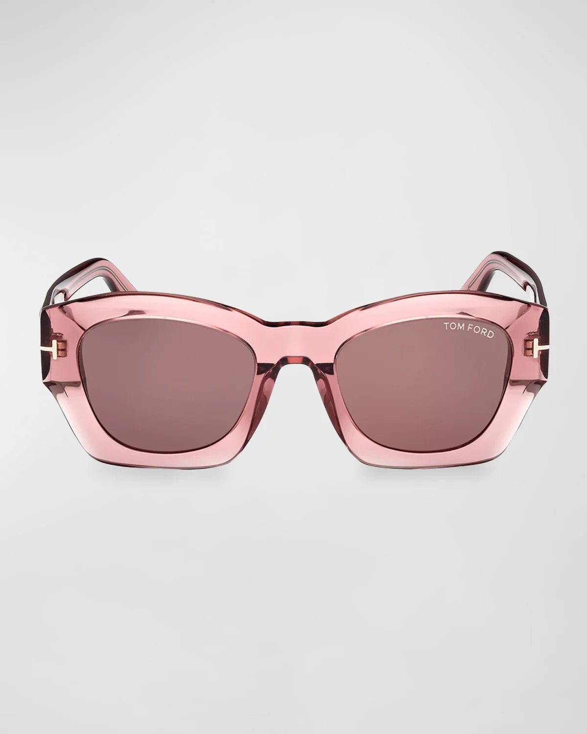 Guilliana Acetate Geometric Sunglasses - 1