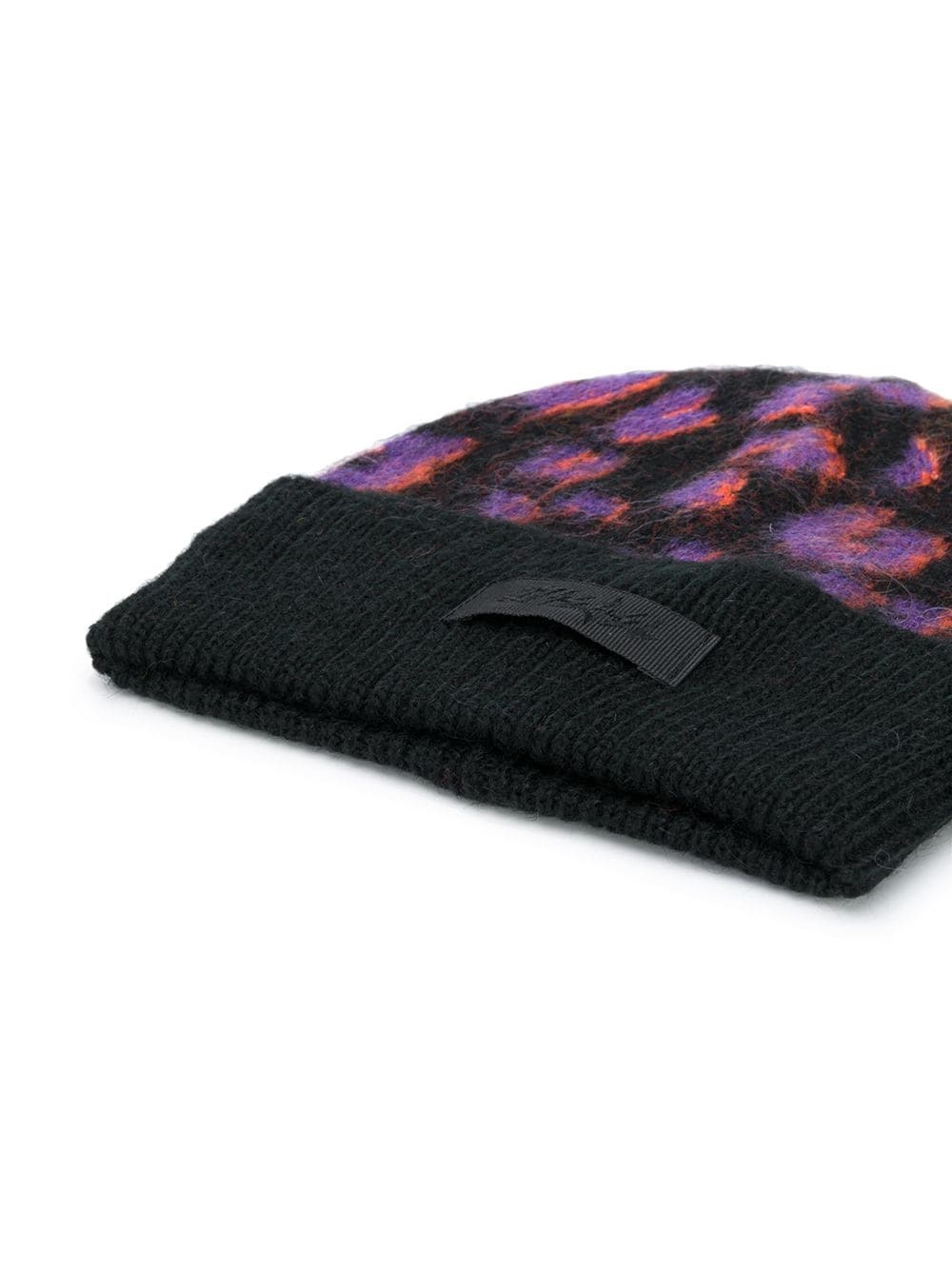 leopard knit beanie - 2