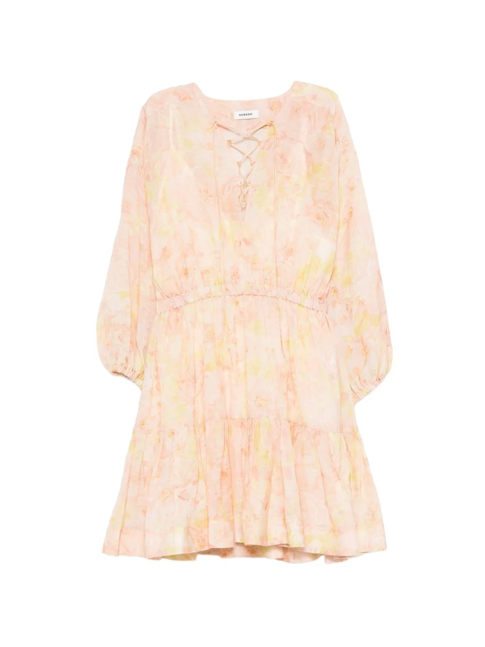 Provenza floral mini dress - 1